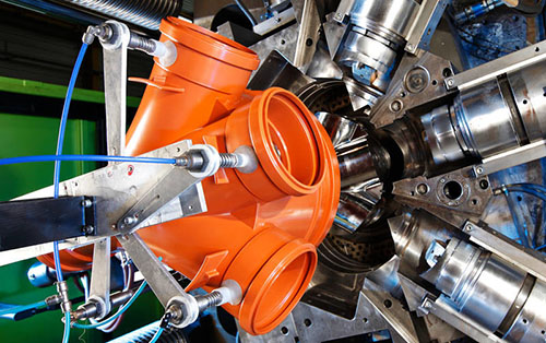 PVC pipe fitting processes