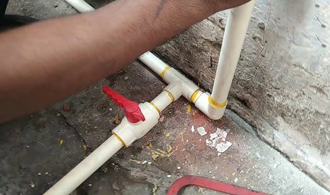PVC 三通管接头